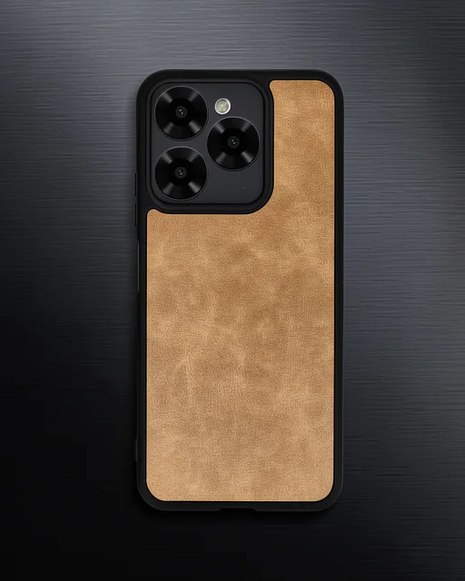 General Mobile Era 50 Kılıf Aras Deri Kapak - Taba