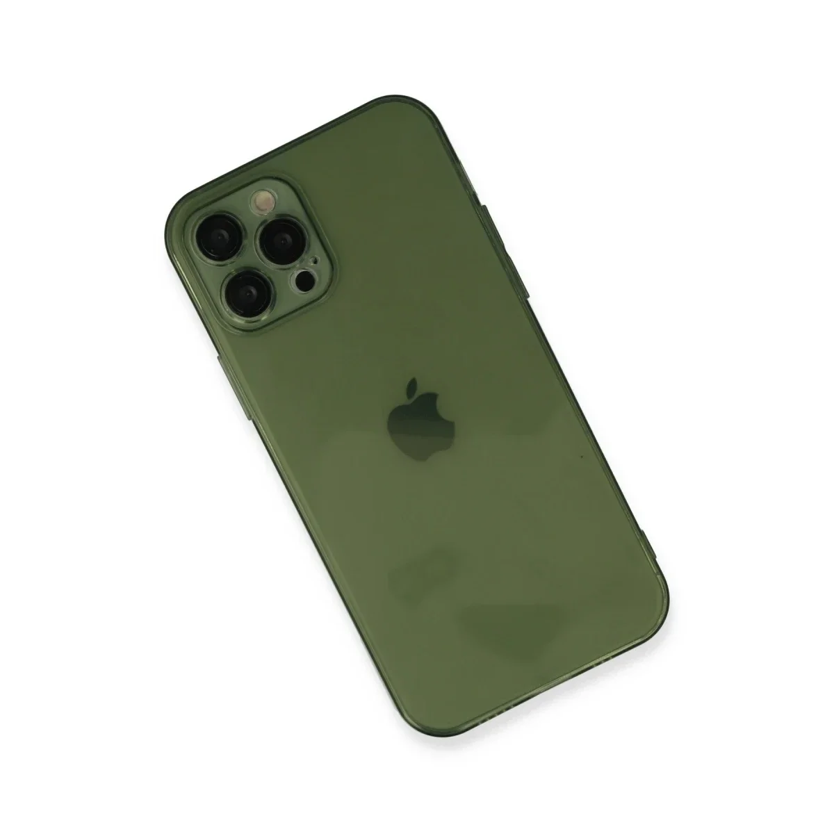 Apple iPhone 12 Pro Kılıf Fly Lens Silikon - Yeşil görsel 3