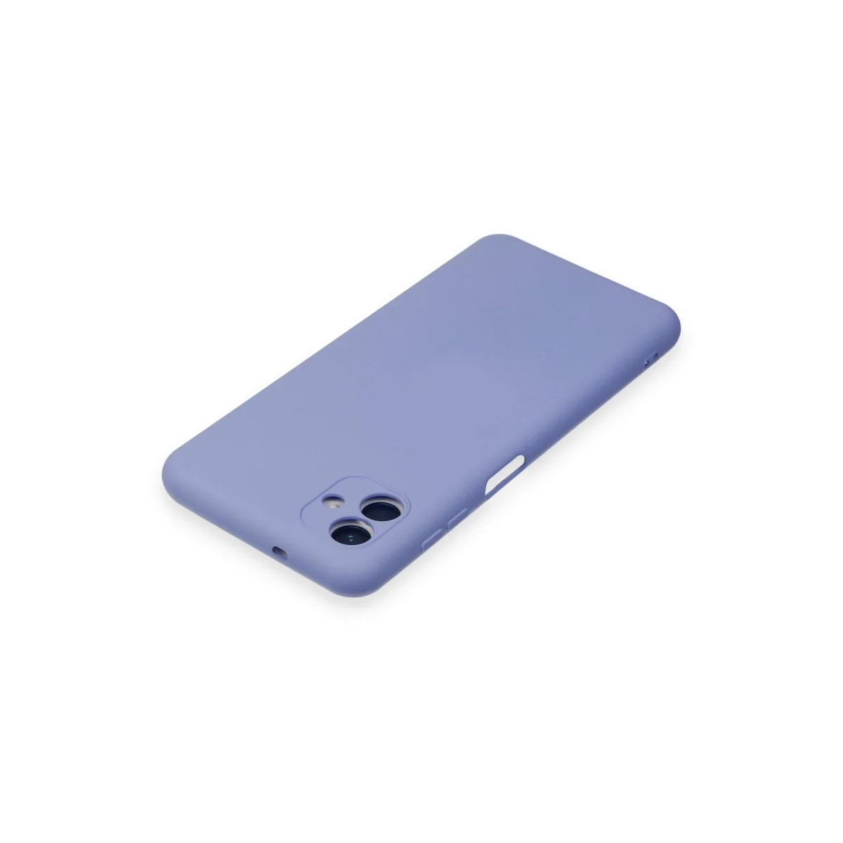 Samsung Galaxy A04 Kılıf Nano İçi Kadife Silikon - Lila görsel 4