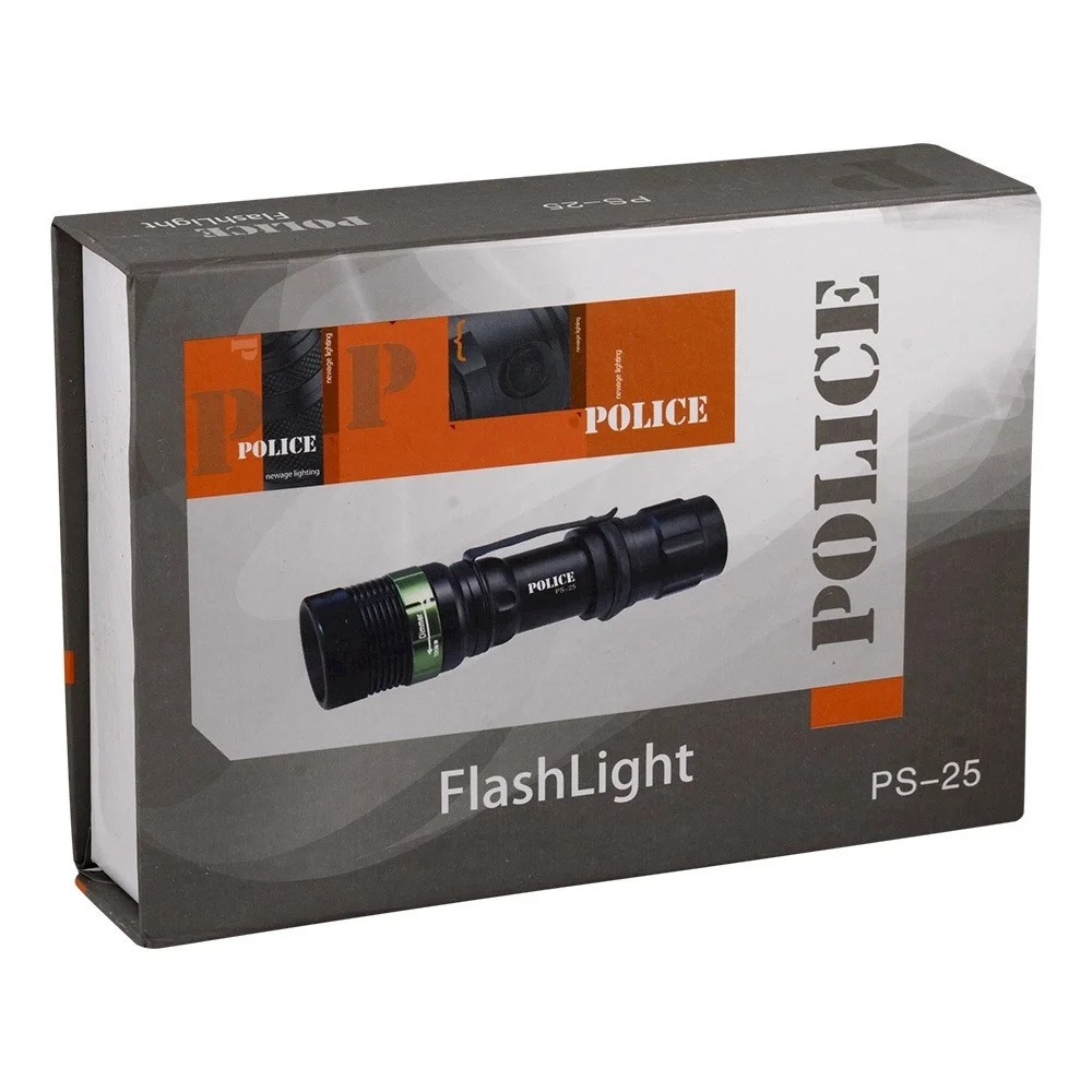 PS-25 Zoomlu Şarj Edilebilir LED El Feneri görsel 6