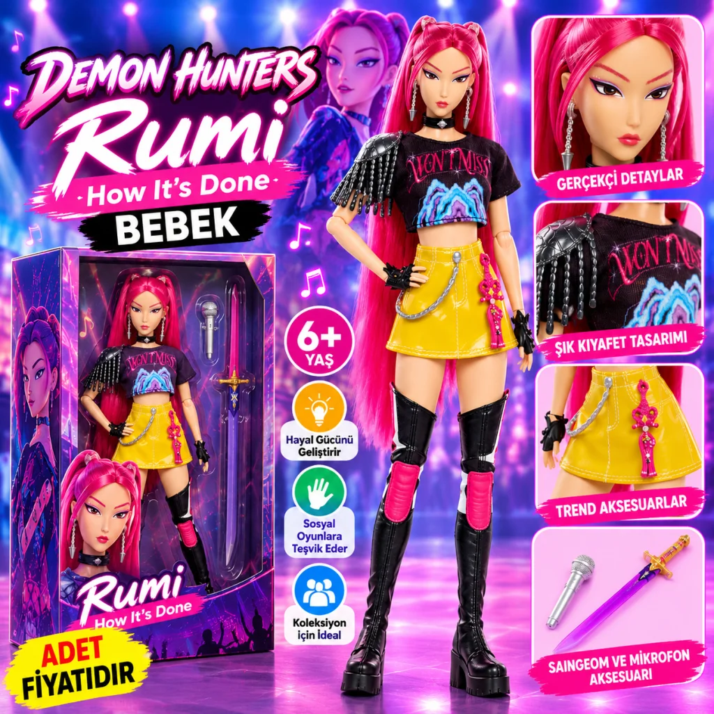 Demon Hunters Ana Karakter Mira How It's Done Bebek