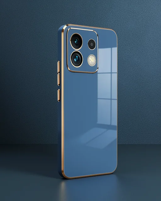 Xiaomi Redmi Note 13 5g Kılıf Volet Silikon - Mavi