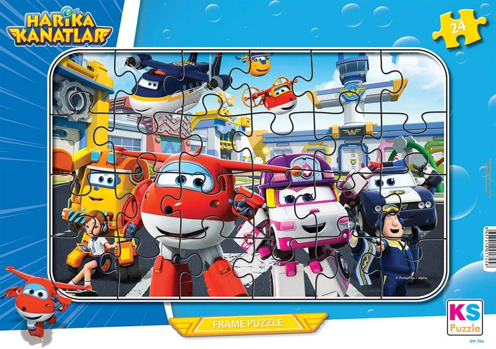 Ks Games 24 Parça Harika Kanatlar Frame Puzzle