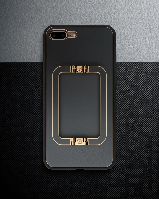 Apple İphone 7 Plus Kılıf Coco Elit Kapak - Siyah