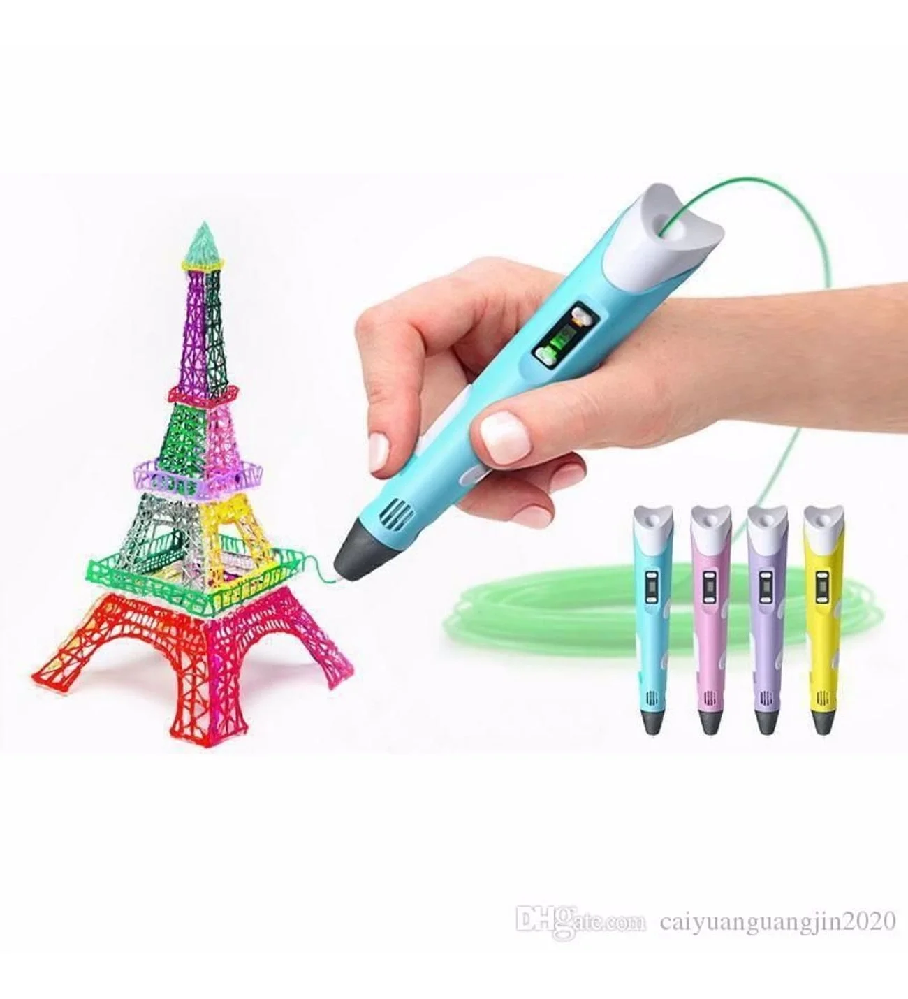 Üç Boyutlu Yazıcı 3d Kalem Pen Printer görsel 3