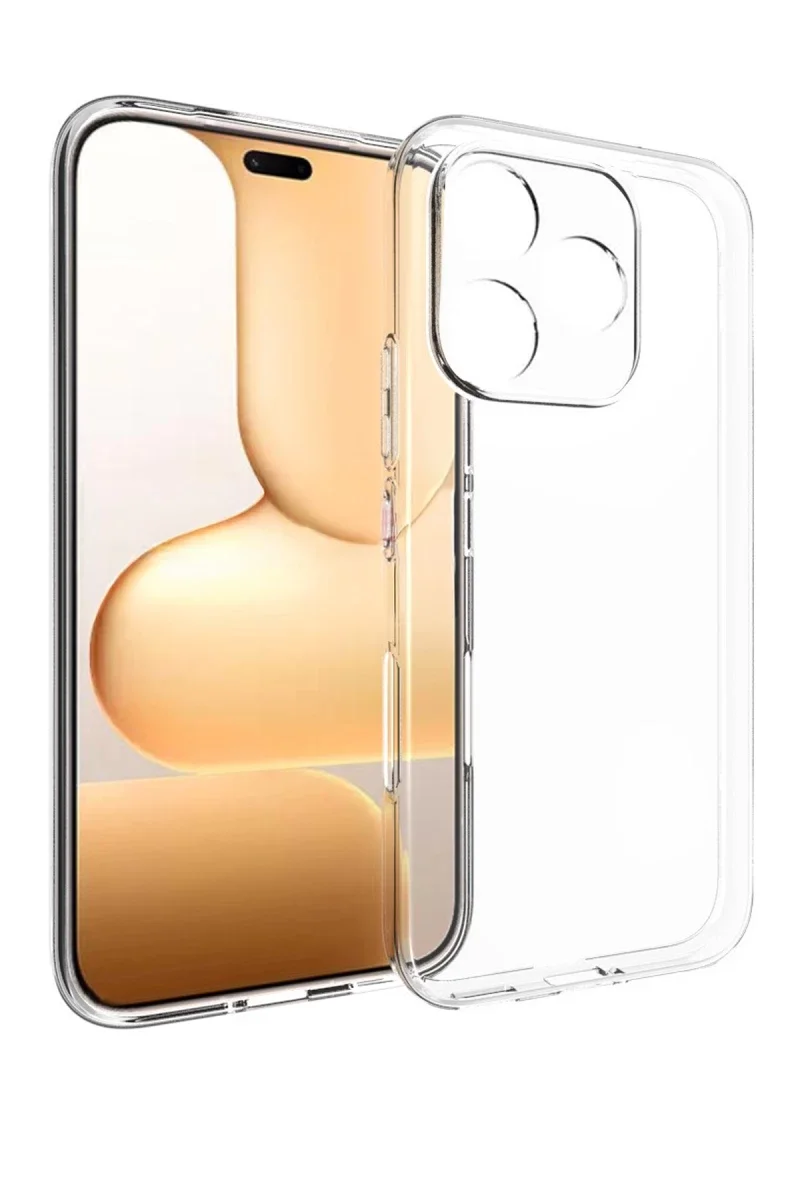 Huawei Honor 600 Lite Lüx Şeffaf Silikon - Şeffaf