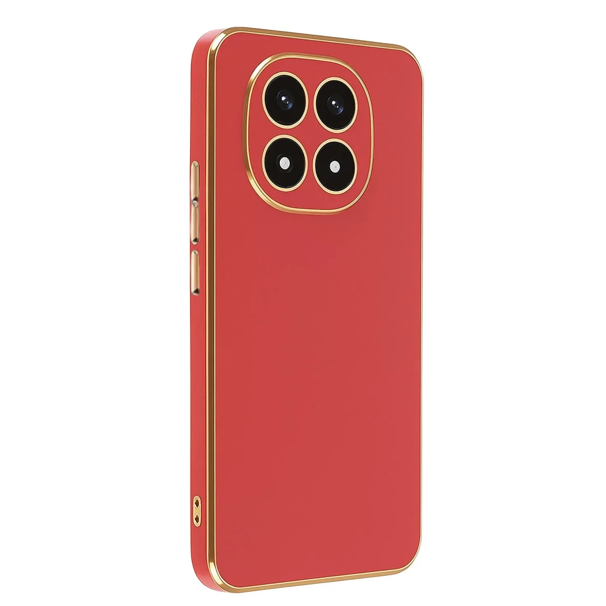 Xiao Red Note 14 Pro 4G Kılıf Volet Silikon - Kırmızı görsel 3