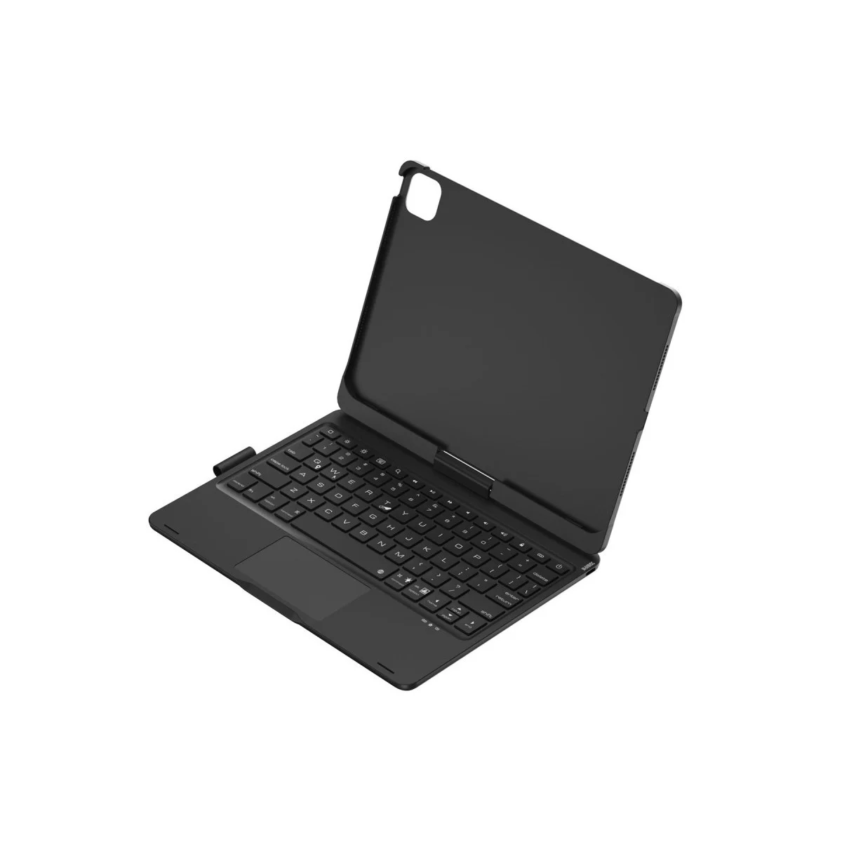 Apple İpad Pro 11 (2024) F11 Ats Kılıf Magic Dönen Klavyeli Tablet Kılıf - Siyah görsel 2