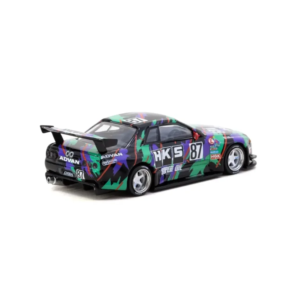 1/64 Nissan Skyline (R32) Widebody HKS with Tarmac Cards Combo Set - Designed by Jon Sibal görsel 2