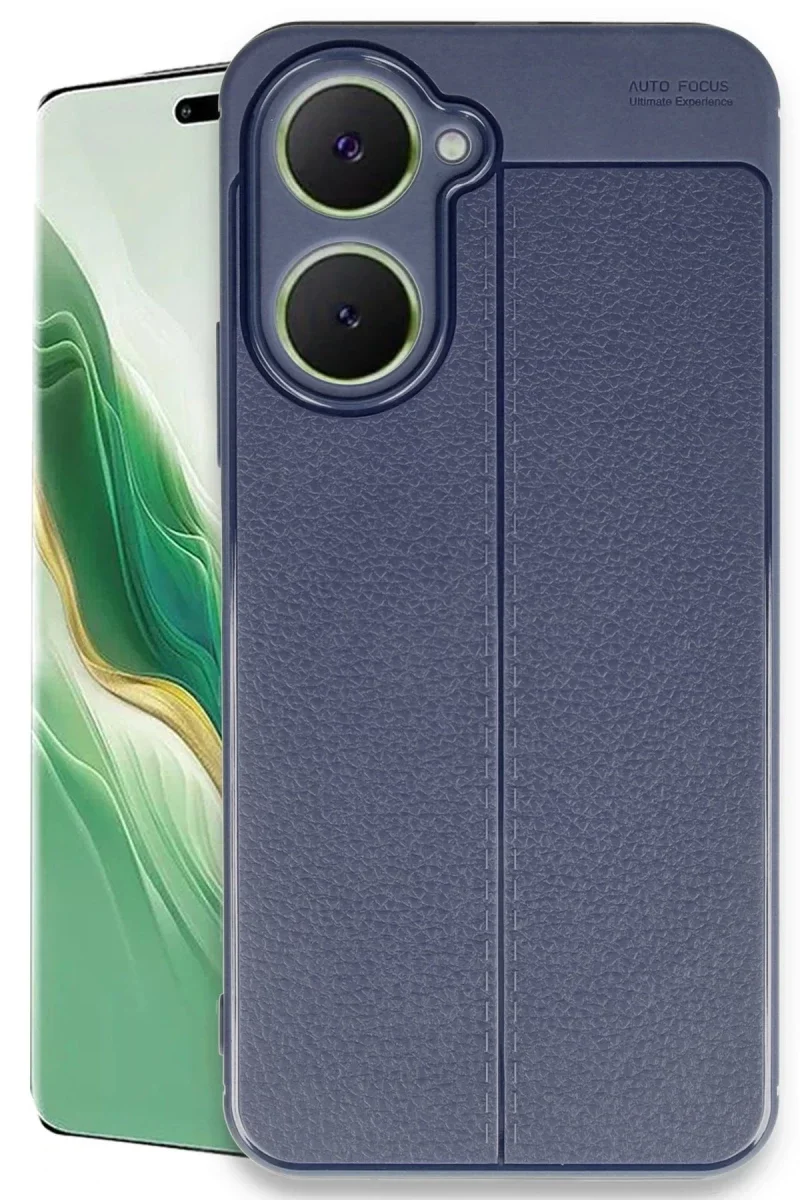 Vivo Y18 Kılıf Auto Focus Kapak - Lacivert