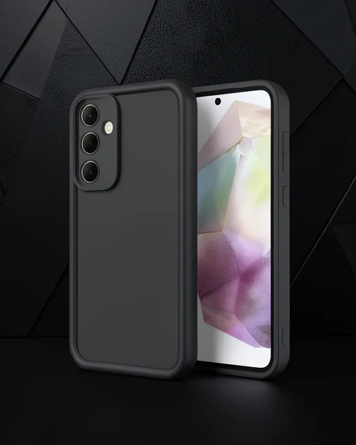 Samsung Galaxy A56 Kılıf Viera Silikon - Siyah