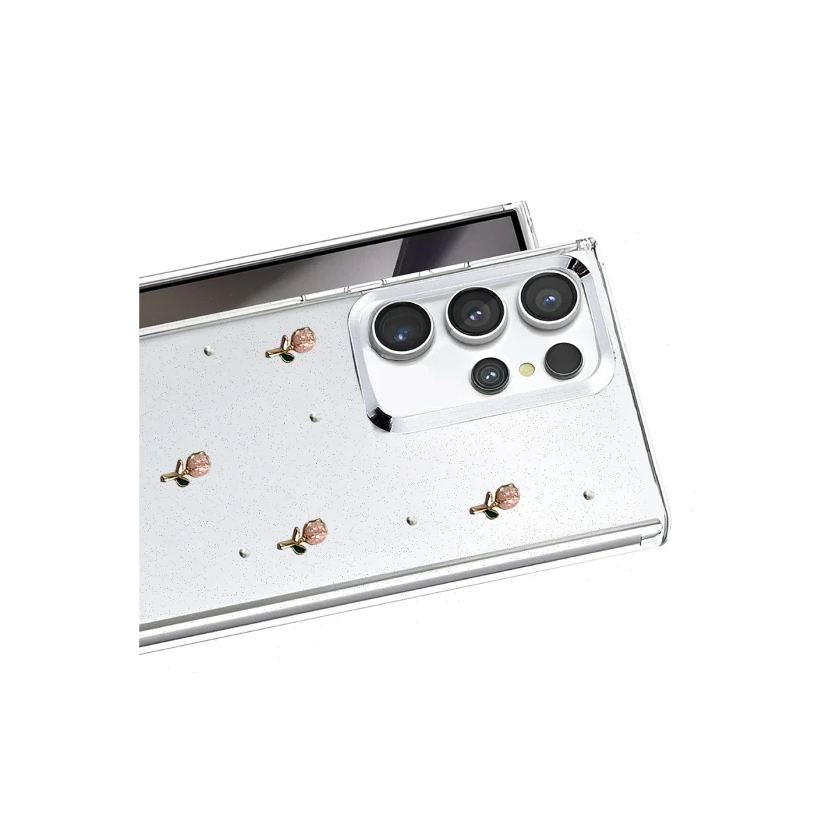 Samsung Galaxy S25 Ultra Fiyonk Desenli Kapak - Desen 6 görsel 2
