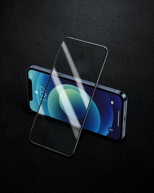 Apple İphone 6 Plus 3d Antistatik Seramik Nano Ekran Koruyucu - Siyah