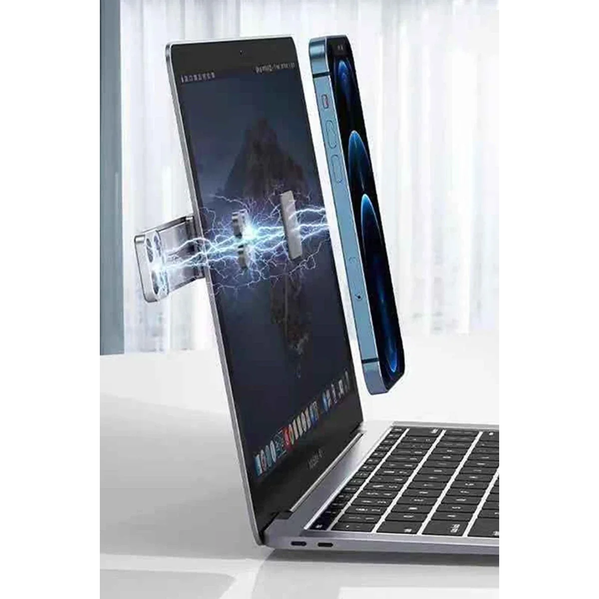 M17 Magnetli Ayarlı Metal Stand görsel 3