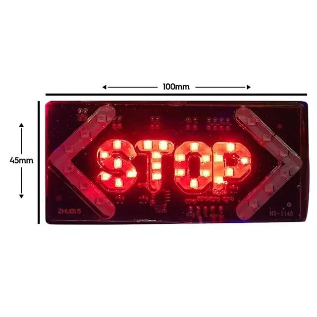 Elektrikli İşaret Cihazı Oklu Stop Küçük görsel 3