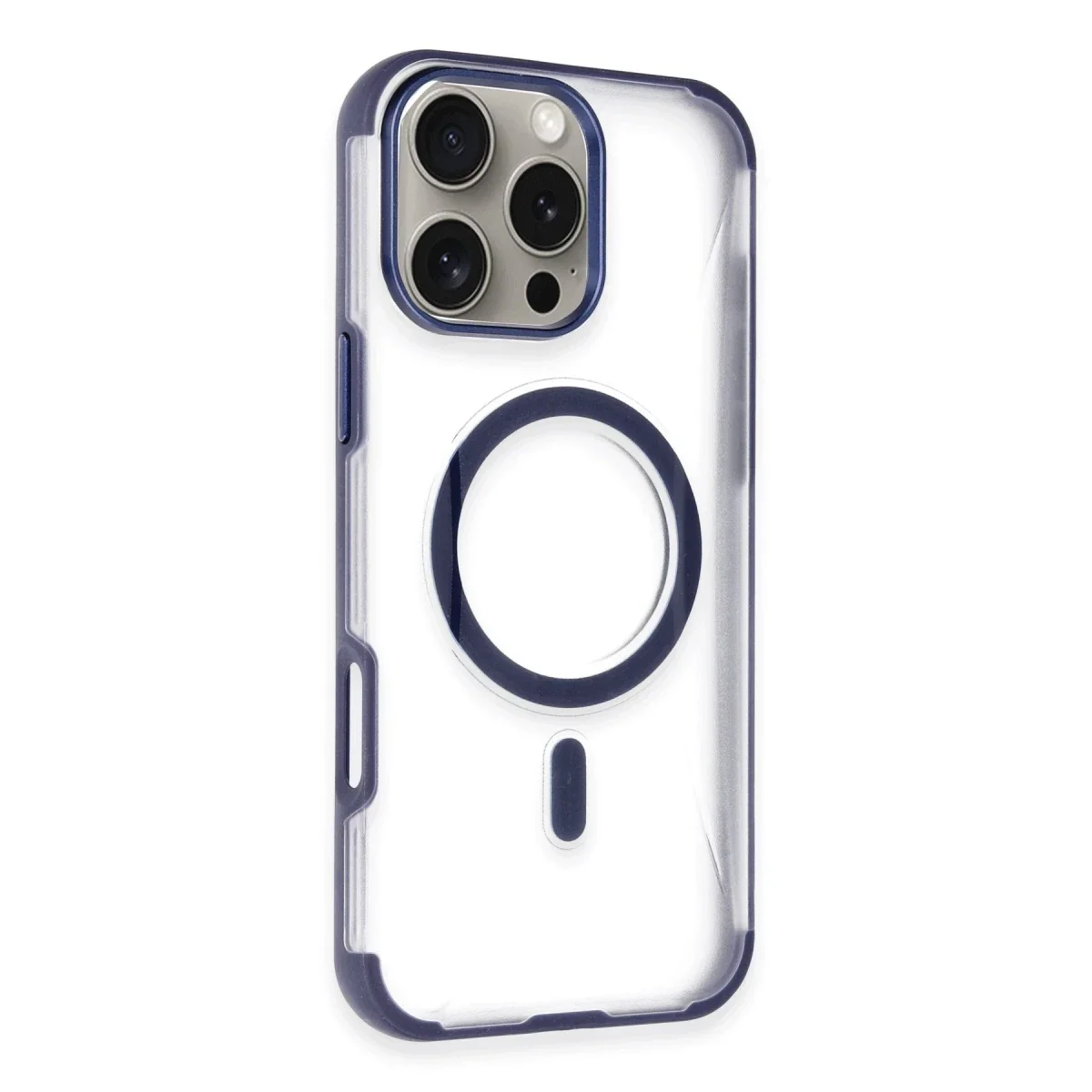 Joko Apple iPhone 14 Pro Max Hilton Magsafe Kapak - Lacivert