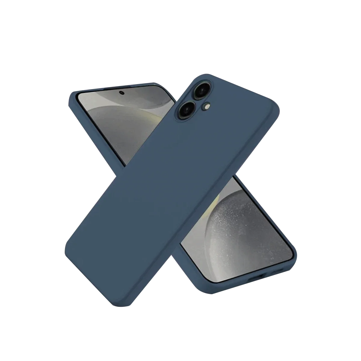 Samsung Galaxy A06 Kılıf First Silikon - Lacivert görsel 2