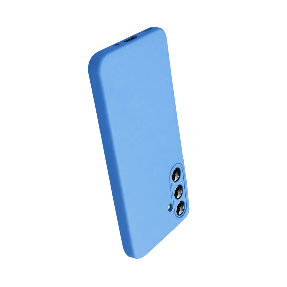 Samsung Galaxy A27 5g Nano İçi Kadife Silikon - Mavi görsel 3