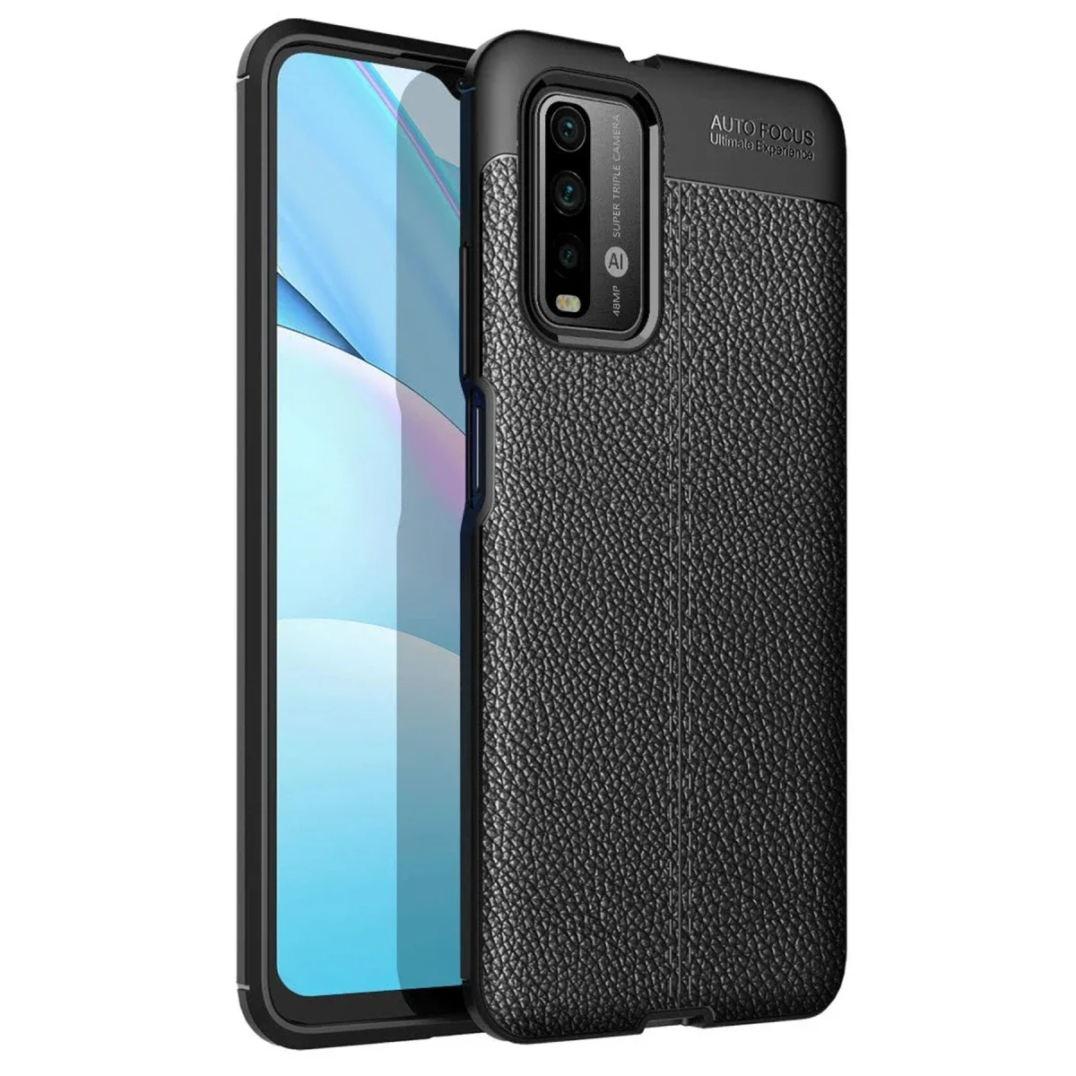 Xiaomi Redmi 9T Kılıf Auto Focus Kapak - Siyah