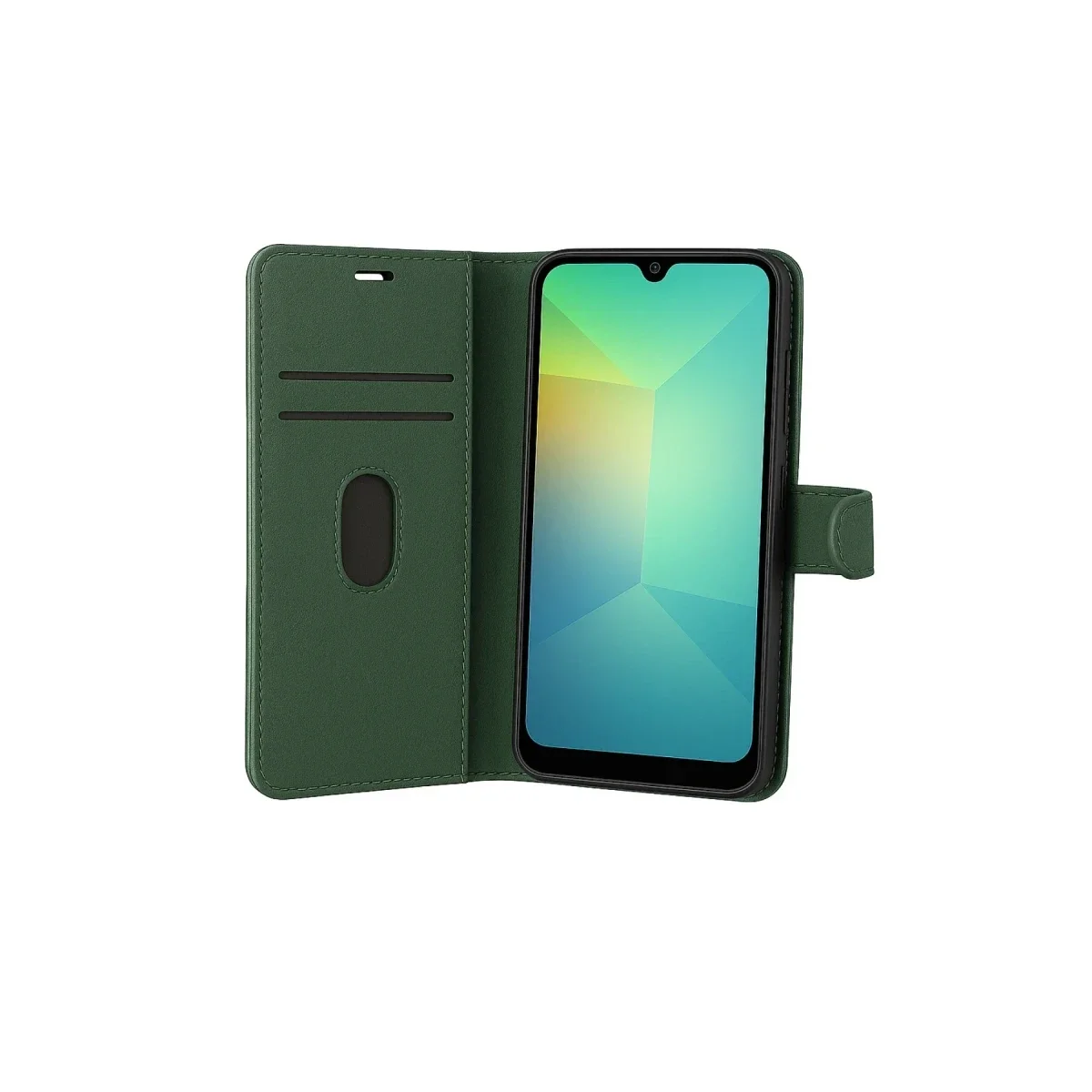 Samsung Galaxy S25 FE Trend S Plus Kapaklı Kılıf - Yeşil görsel 3