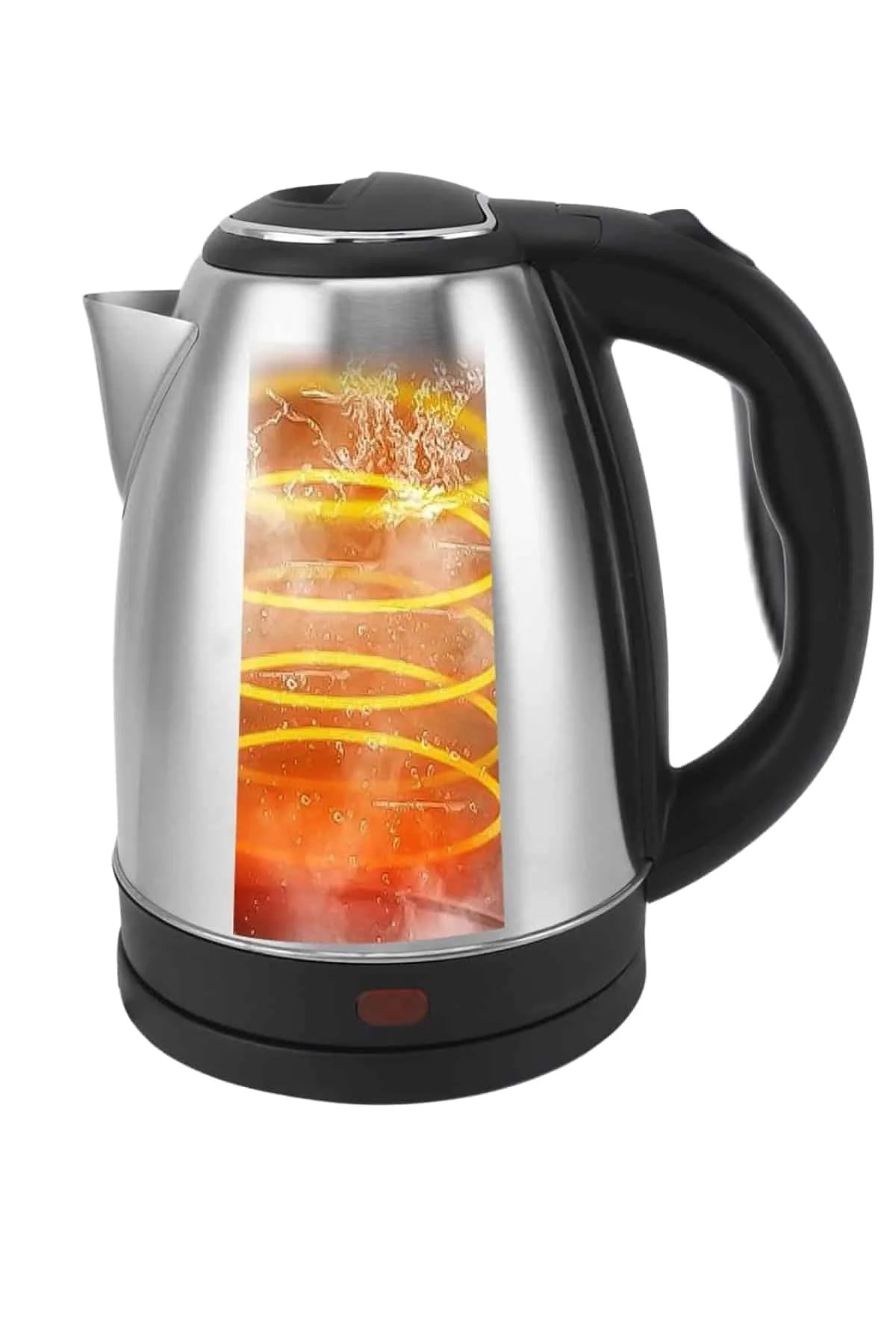 Elektrikli Paslanmaz Çelik Su Isıtcı Çelik Kettle 1.8 Lt. Uzun Ömürlü görsel 3