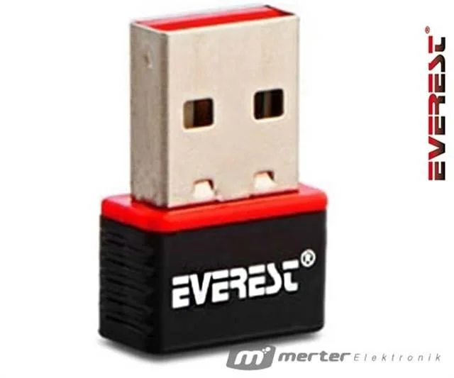 Everest EWN-760N 150 Mbps USB Kablosuz Adaptör görsel 2