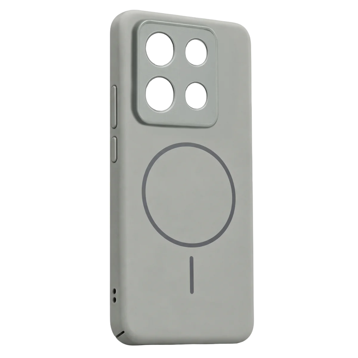 Xiaomi Redmi Note 13 5G Mika PC Magsafe Kapak - Gri