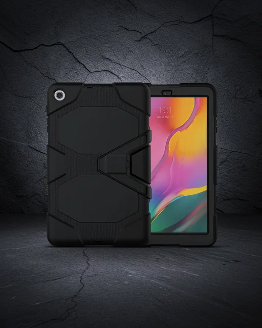Samsung Galaxy T510 Tab A 10.1 Kılıf Griffin Tablet Kapak - Siyah