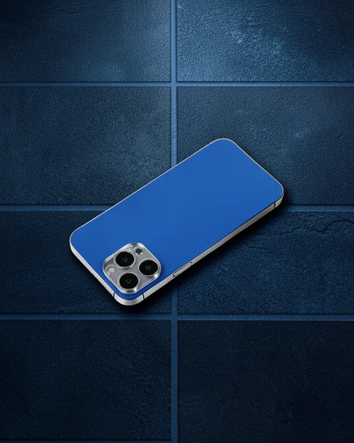 Apple İphone 12 Pro Max Shine Kamera Lens Koruma Cam - Sierra Blue