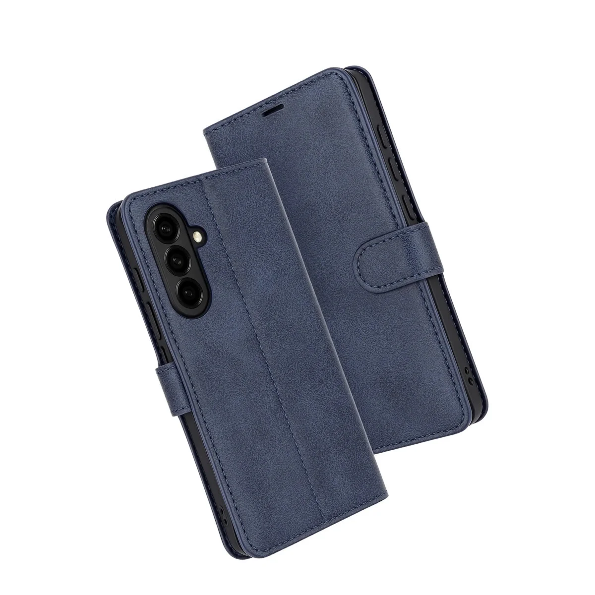Samsung Galaxy S25 Fe Trend S Plus Kapaklı Kılıf - Lacivert görsel 3