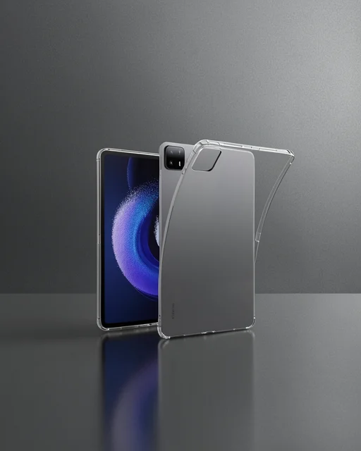 Xiaomi Pad 6 Kılıf Anti Shock Tablet Silikon - Şeffaf
