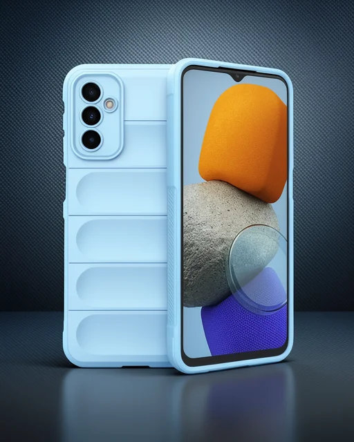 Samsung Galaxy M23 Kılıf Optimum Silikon - Sky Blue