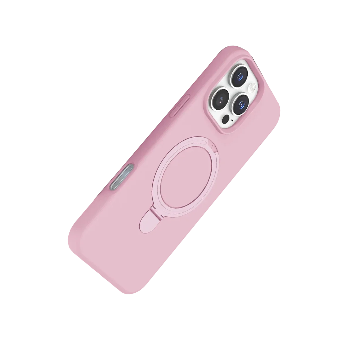 Apple iPhone 16 Pro Max Regal Magsafe Standlı Kapak - Açık Pembe görsel 3