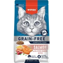 Tahılsız somonlu yetişkin kedi maması 8 kg wanpy