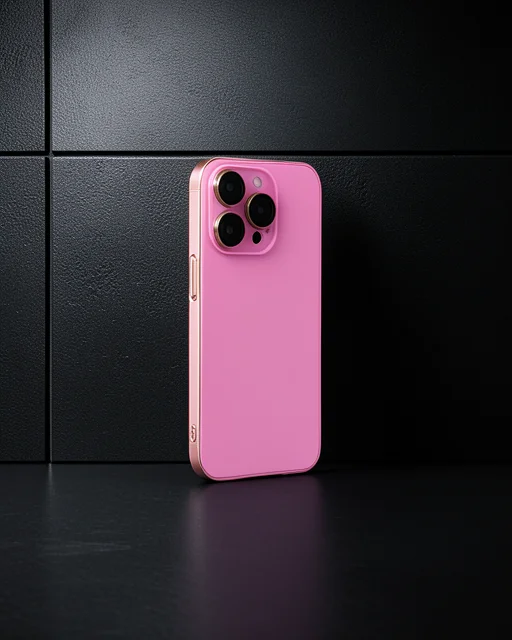 Apple İphone 14 Pro Max Kılıf Armada Lensli Kapak - Pembe