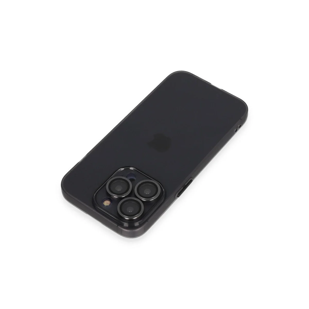 Apple İphone 13 Pro Kılıf Luko Lens Silikon - Siyah görsel 5