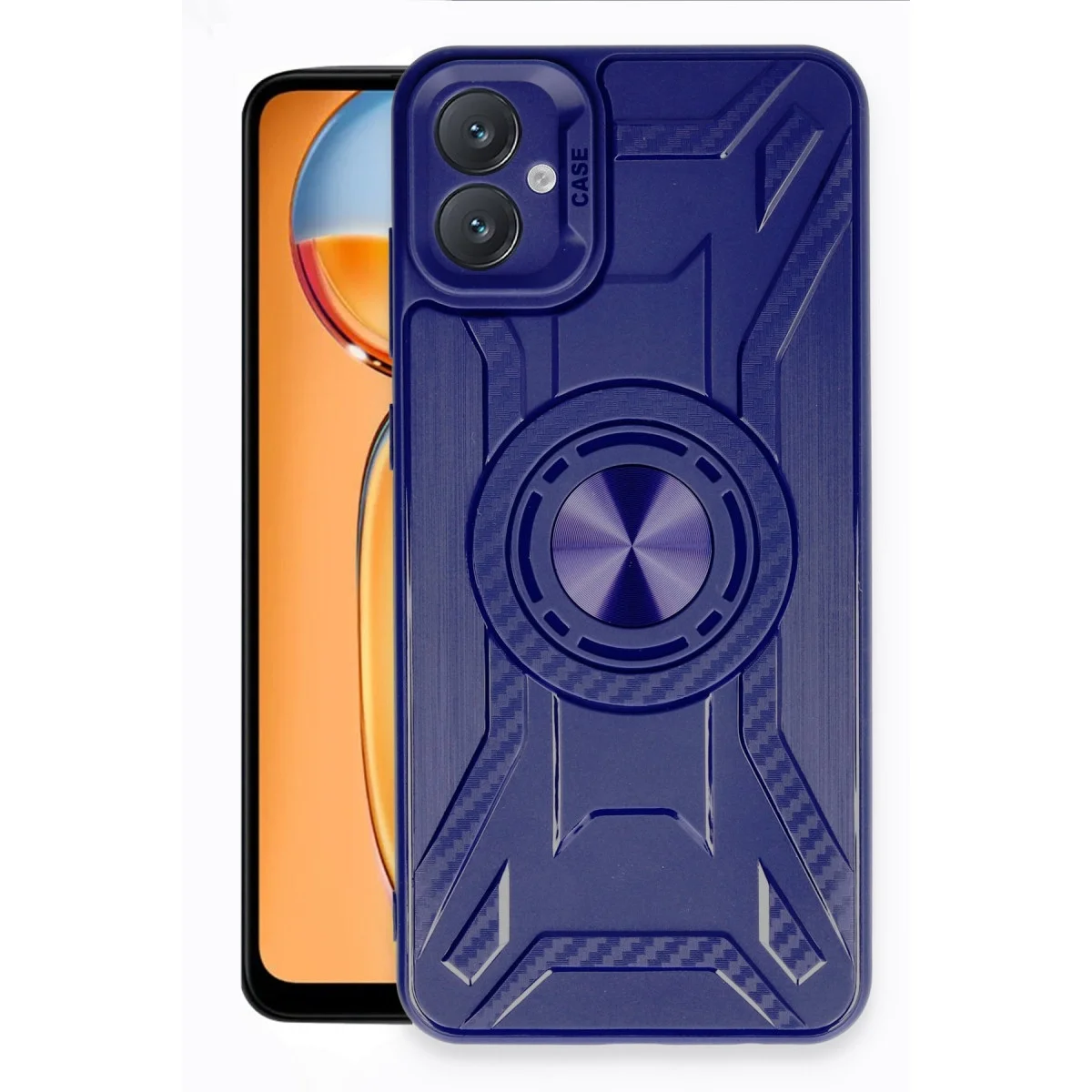 Samsung Galaxy A05 Kılıf Lincoln Silikon - Lacivert