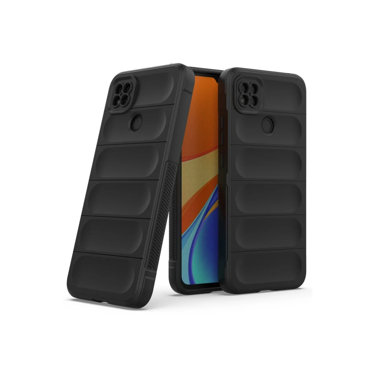 Xiao Red 9c Kılıf Optimum Silikon - Siyah görsel 2