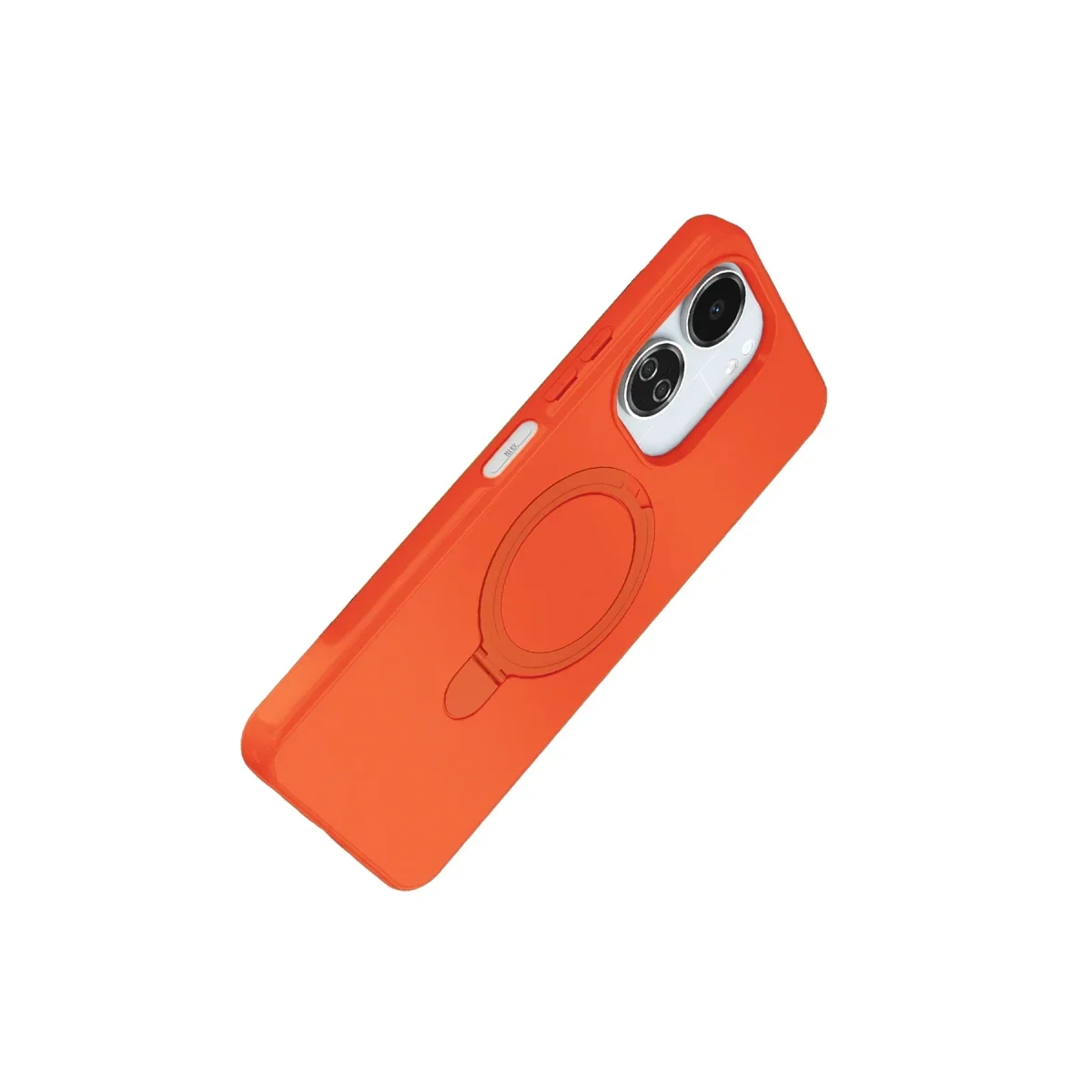 Xiaomi Redmi 13C Regal Magsafe Standlı Kapak - Turuncu görsel 4