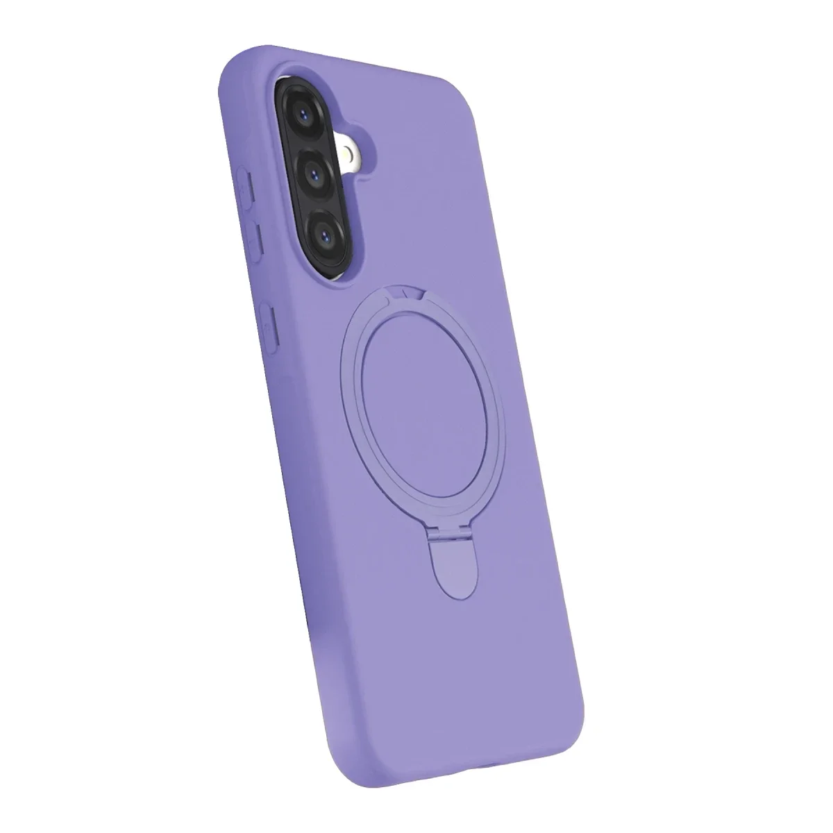 Samsung Galaxy A56 Regal Magsafe Standlı Kapak - Lila görsel 3