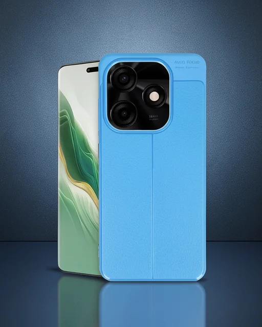 Tecno Spark Go 2024 Kılıf Auto Focus Kapak - Mavi