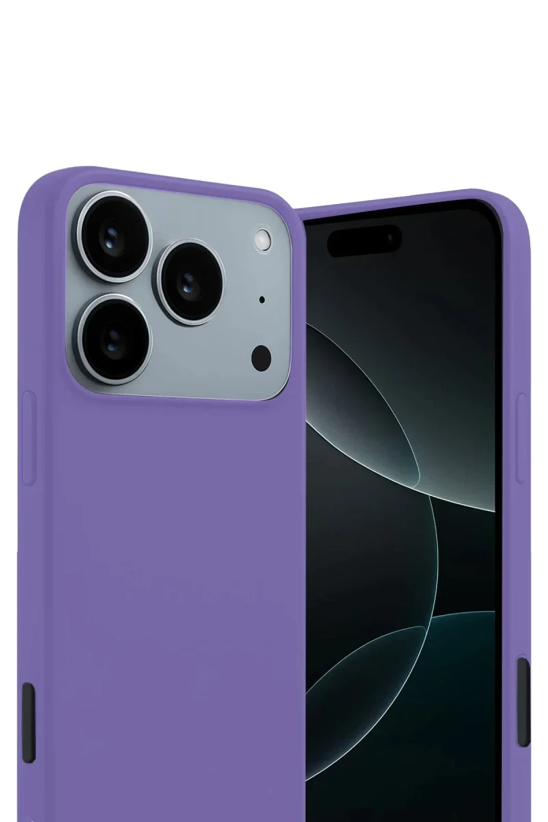 Apple iPhone 17 Pro First Silikon - Lila görsel 2