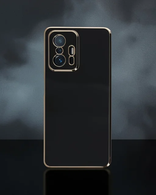 Xiaomi Mi 11t Pro Kılıf Volet Silikon - Siyah