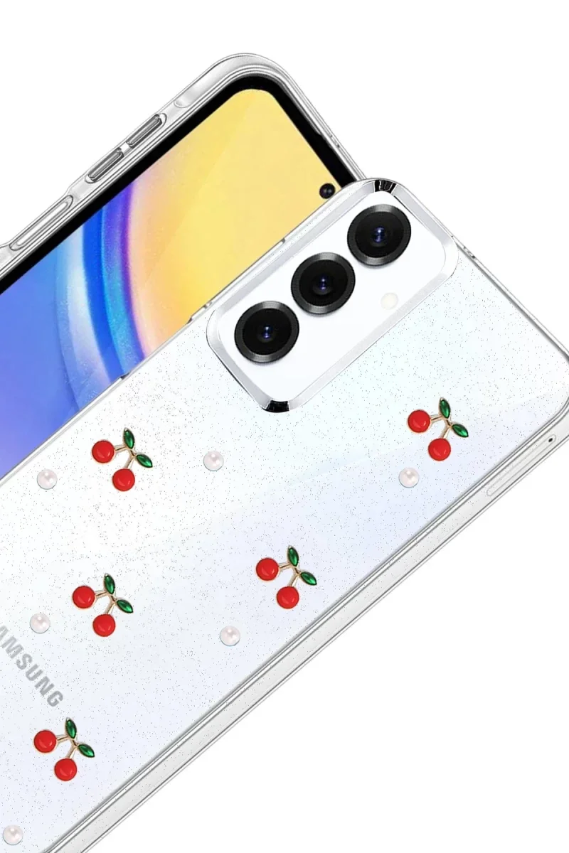Samsung Galaxy S24 FE Fiyonk Desenli Kapak - Desen 9 görsel 3