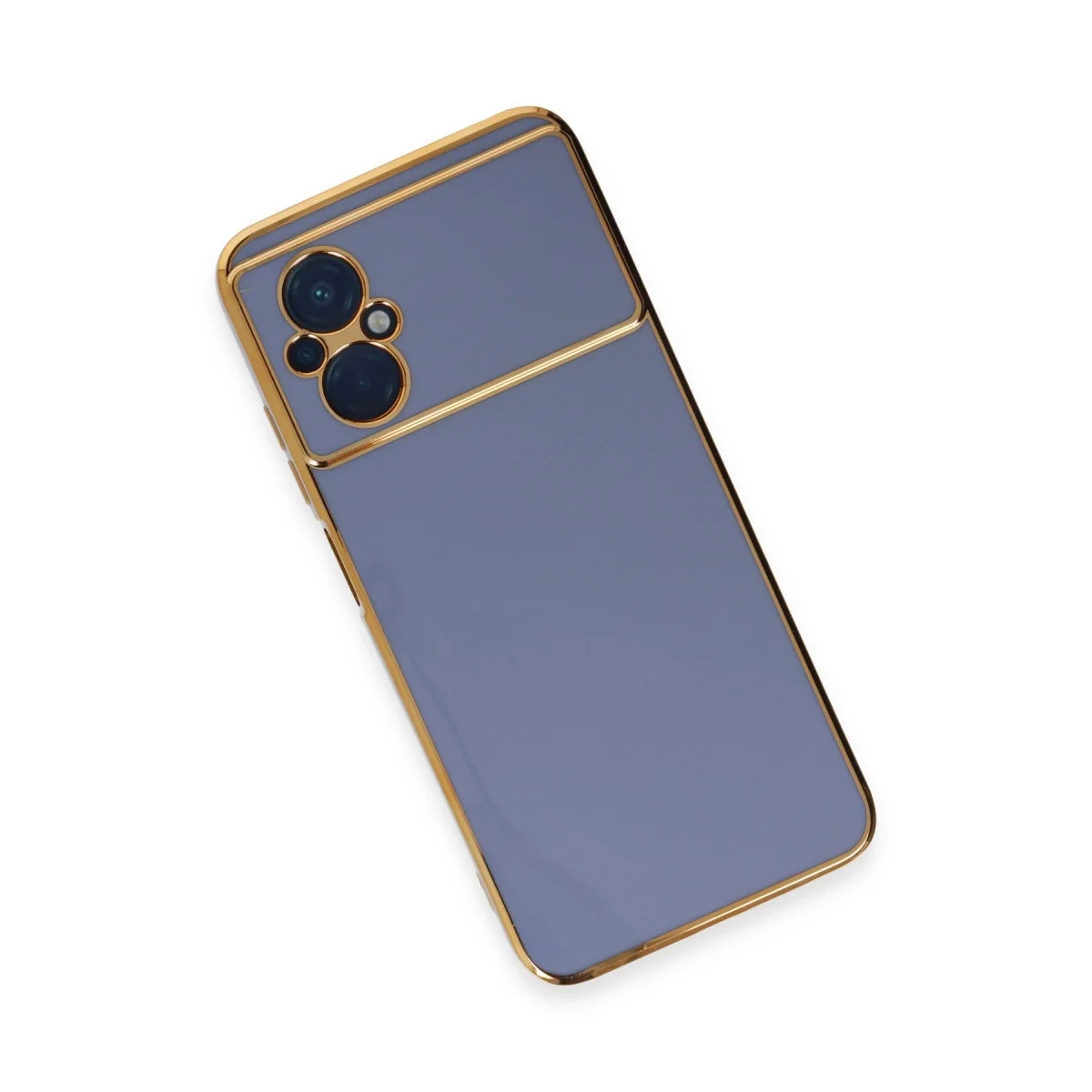 Xiaomi Poco M5 Kılıf Volet Silikon - Mavi görsel 3