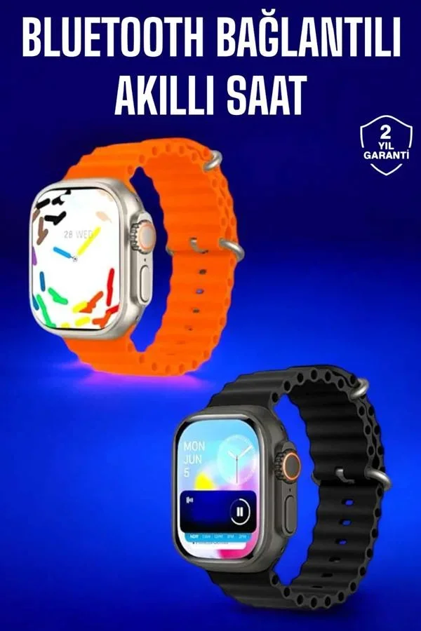 Akıllı Saat Arama Cevaplayan Bildirim Görme Yeni Nesil Bluetooth Bağlantılı görsel 2