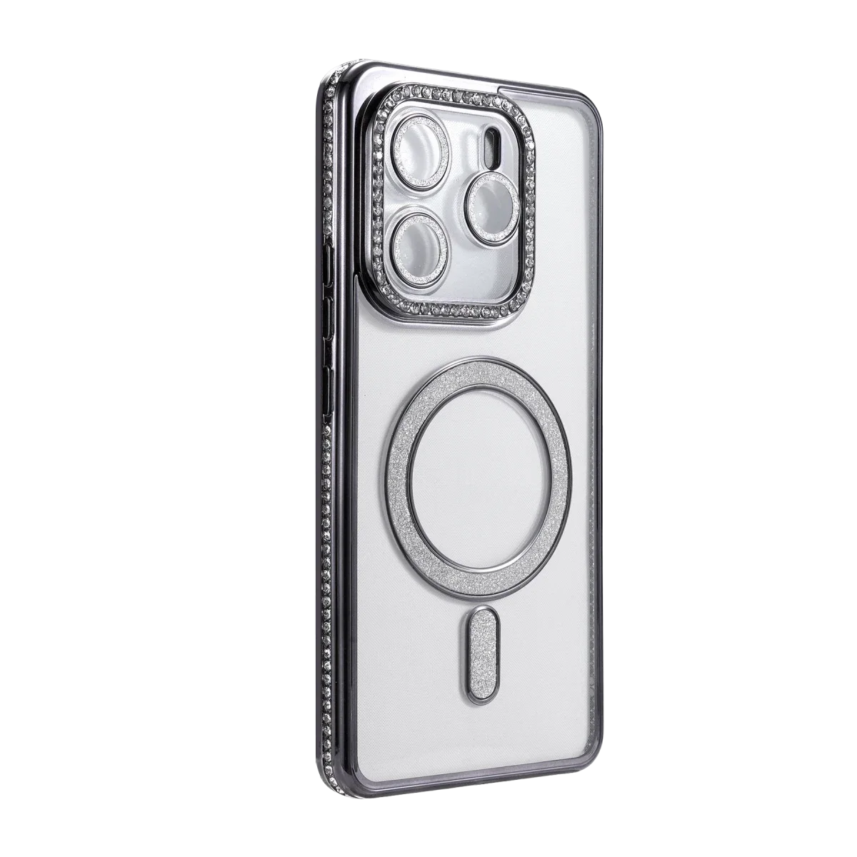 Xiaomi Redmi Note 14 4G Joke Simli Magneticsafe Kılıf - Siyah görsel 3