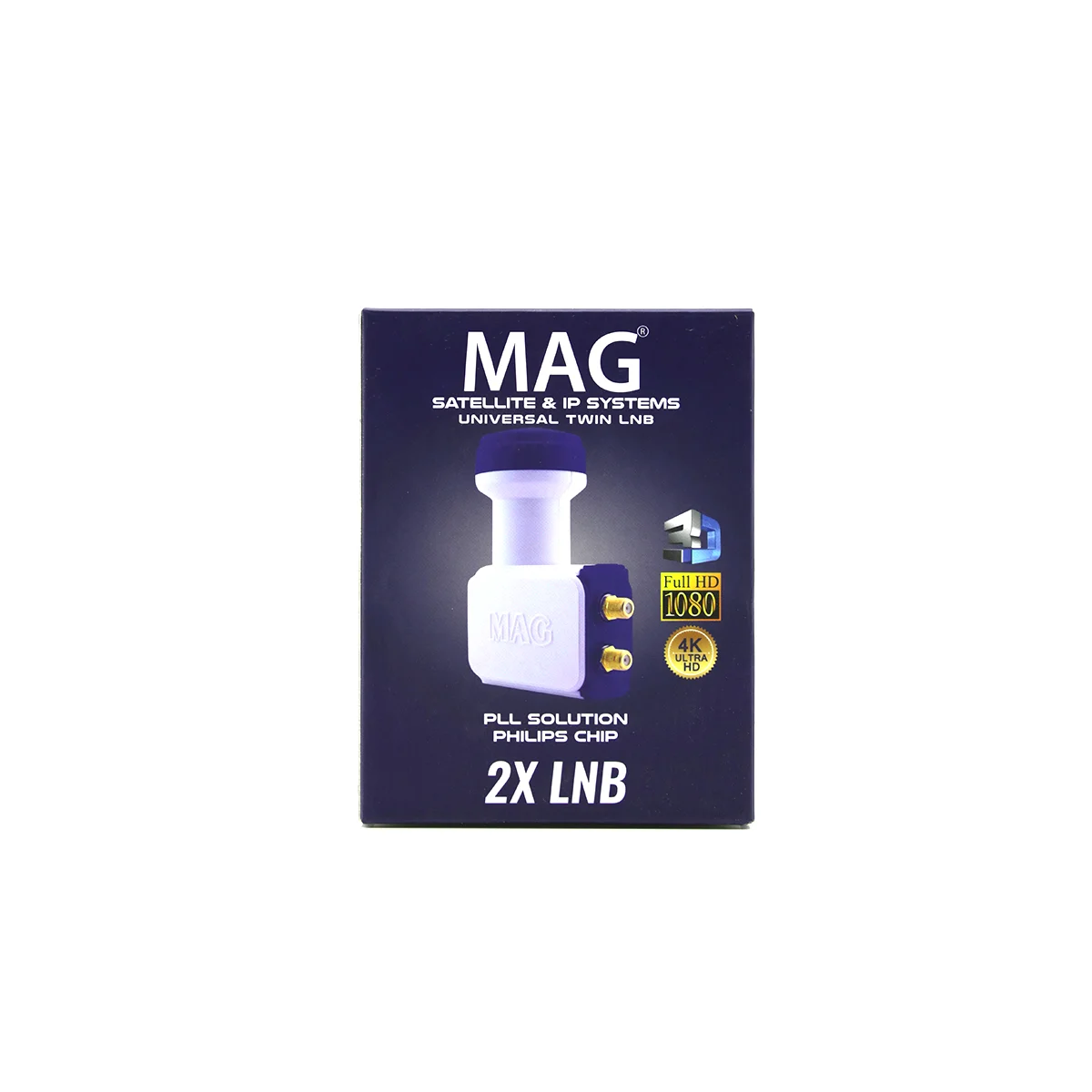Universal Twin LNB 0.1 dB Full HD 3D görsel 4