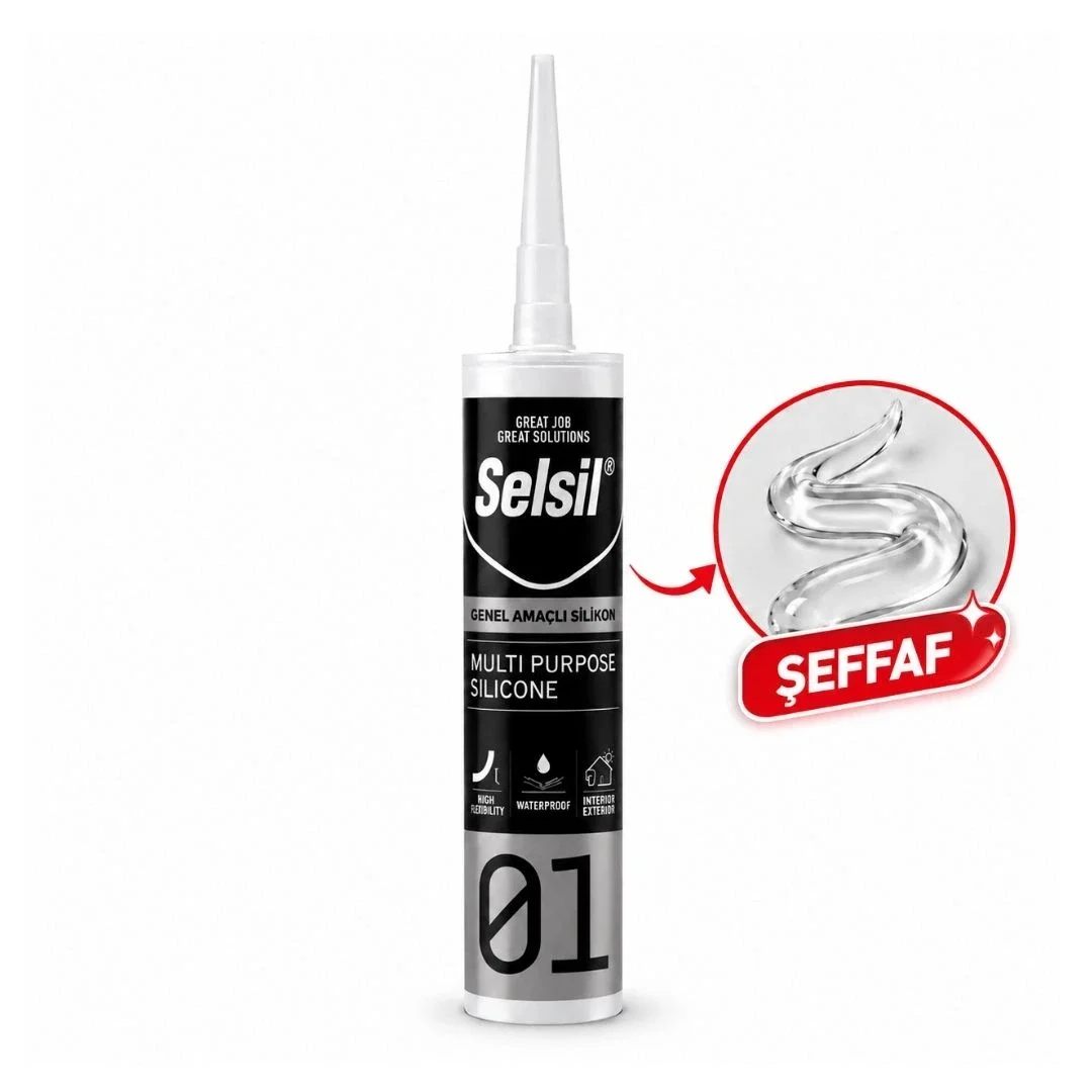 Şeffaf Silikon 280 gr görsel 2