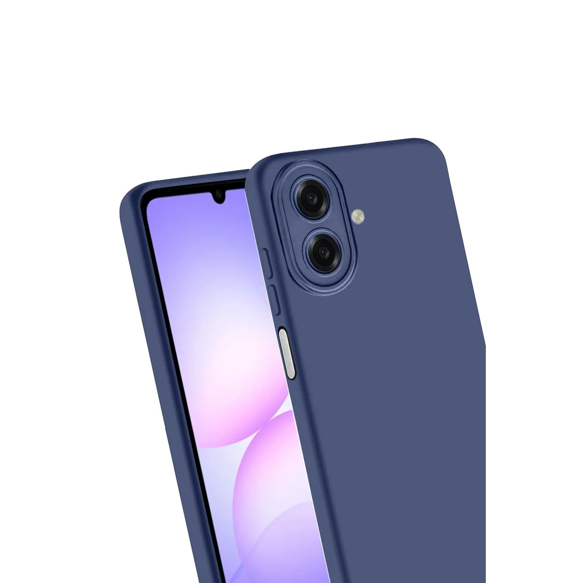 Samsung Galaxy A07 4g First Silikon - Lacivert görsel 3